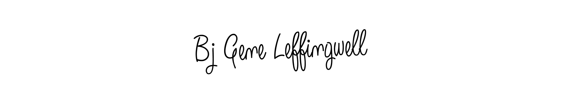 Also we have Bj Gene Leffingwell name is the best signature style. Create professional handwritten signature collection using Angelique-Rose-font-FFP autograph style. Bj Gene Leffingwell signature style 5 images and pictures png