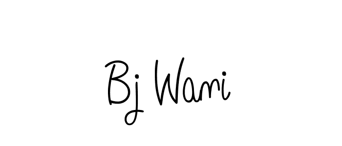 Check out images of Autograph of Bj Wani name. Actor Bj Wani Signature Style. Angelique-Rose-font-FFP is a professional sign style online. Bj Wani signature style 5 images and pictures png