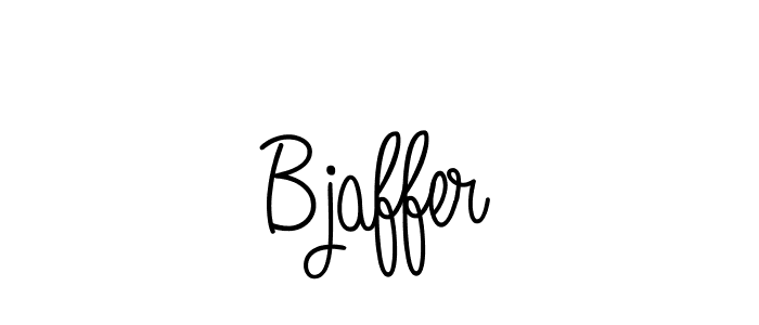 Create a beautiful signature design for name Bjaffer. With this signature (Angelique-Rose-font-FFP) fonts, you can make a handwritten signature for free. Bjaffer signature style 5 images and pictures png