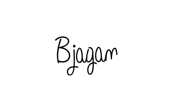 You should practise on your own different ways (Angelique-Rose-font-FFP) to write your name (Bjagan) in signature. don't let someone else do it for you. Bjagan signature style 5 images and pictures png