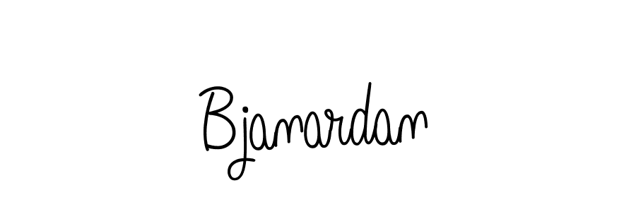 How to make Bjanardan name signature. Use Angelique-Rose-font-FFP style for creating short signs online. This is the latest handwritten sign. Bjanardan signature style 5 images and pictures png