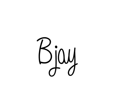 Use a signature maker to create a handwritten signature online. With this signature software, you can design (Angelique-Rose-font-FFP) your own signature for name Bjay. Bjay signature style 5 images and pictures png