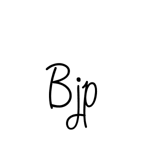 You should practise on your own different ways (Angelique-Rose-font-FFP) to write your name (Bjp) in signature. don't let someone else do it for you. Bjp signature style 5 images and pictures png