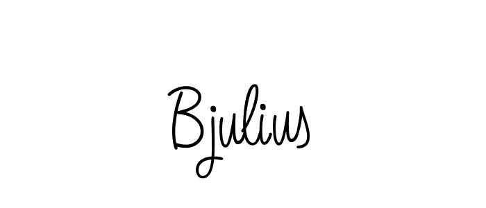 How to make Bjulius signature? Angelique-Rose-font-FFP is a professional autograph style. Create handwritten signature for Bjulius name. Bjulius signature style 5 images and pictures png