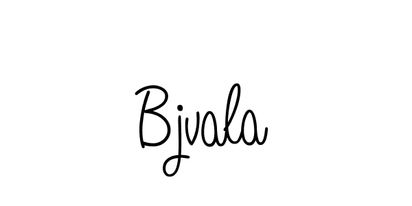 How to Draw Bjvala signature style? Angelique-Rose-font-FFP is a latest design signature styles for name Bjvala. Bjvala signature style 5 images and pictures png