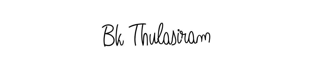 Once you've used our free online signature maker to create your best signature Angelique-Rose-font-FFP style, it's time to enjoy all of the benefits that Bk Thulasiram name signing documents. Bk Thulasiram signature style 5 images and pictures png