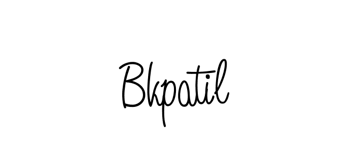 Also we have Bkpatil name is the best signature style. Create professional handwritten signature collection using Angelique-Rose-font-FFP autograph style. Bkpatil signature style 5 images and pictures png