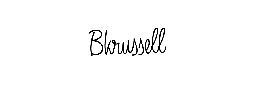 Best and Professional Signature Style for Bkrussell. Angelique-Rose-font-FFP Best Signature Style Collection. Bkrussell signature style 5 images and pictures png