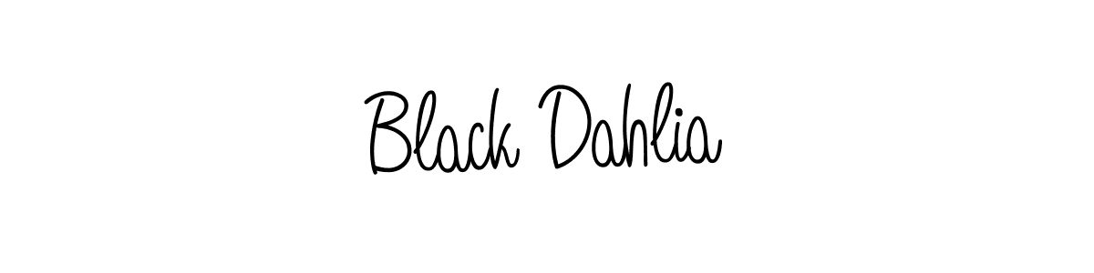 It looks lik you need a new signature style for name Black Dahlia. Design unique handwritten (Angelique-Rose-font-FFP) signature with our free signature maker in just a few clicks. Black Dahlia signature style 5 images and pictures png