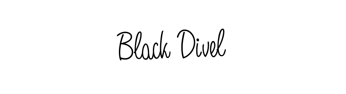 Best and Professional Signature Style for Black Divel. Angelique-Rose-font-FFP Best Signature Style Collection. Black Divel signature style 5 images and pictures png