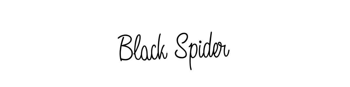 Design your own signature with our free online signature maker. With this signature software, you can create a handwritten (Angelique-Rose-font-FFP) signature for name Black Spider. Black Spider signature style 5 images and pictures png