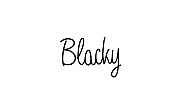 Also You can easily find your signature by using the search form. We will create Blacky name handwritten signature images for you free of cost using Angelique-Rose-font-FFP sign style. Blacky signature style 5 images and pictures png