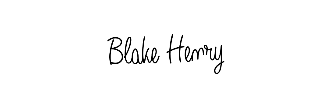 How to make Blake Henry signature? Angelique-Rose-font-FFP is a professional autograph style. Create handwritten signature for Blake Henry name. Blake Henry signature style 5 images and pictures png