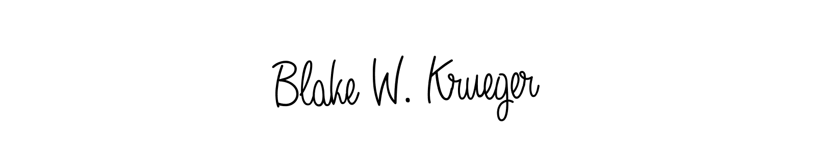 Here are the top 10 professional signature styles for the name Blake W. Krueger. These are the best autograph styles you can use for your name. Blake W. Krueger signature style 5 images and pictures png