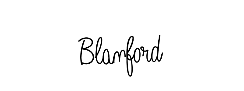 Blanford stylish signature style. Best Handwritten Sign (Angelique-Rose-font-FFP) for my name. Handwritten Signature Collection Ideas for my name Blanford. Blanford signature style 5 images and pictures png