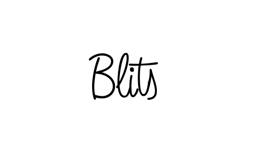 Blits stylish signature style. Best Handwritten Sign (Angelique-Rose-font-FFP) for my name. Handwritten Signature Collection Ideas for my name Blits. Blits signature style 5 images and pictures png