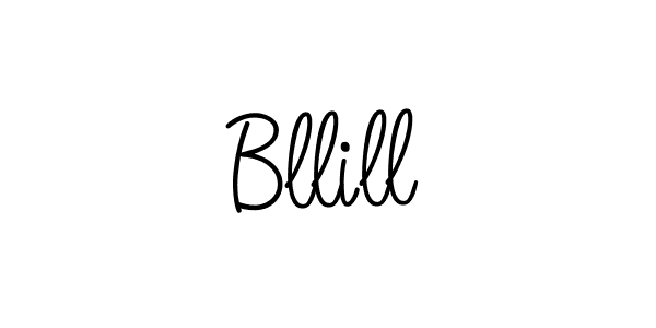 Design your own signature with our free online signature maker. With this signature software, you can create a handwritten (Angelique-Rose-font-FFP) signature for name Bllill. Bllill signature style 5 images and pictures png