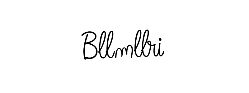 if you are searching for the best signature style for your name Bllmllri. so please give up your signature search. here we have designed multiple signature styles  using Angelique-Rose-font-FFP. Bllmllri signature style 5 images and pictures png