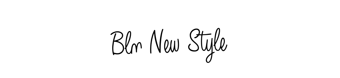 You can use this online signature creator to create a handwritten signature for the name Bln New Style. This is the best online autograph maker. Bln New Style signature style 5 images and pictures png