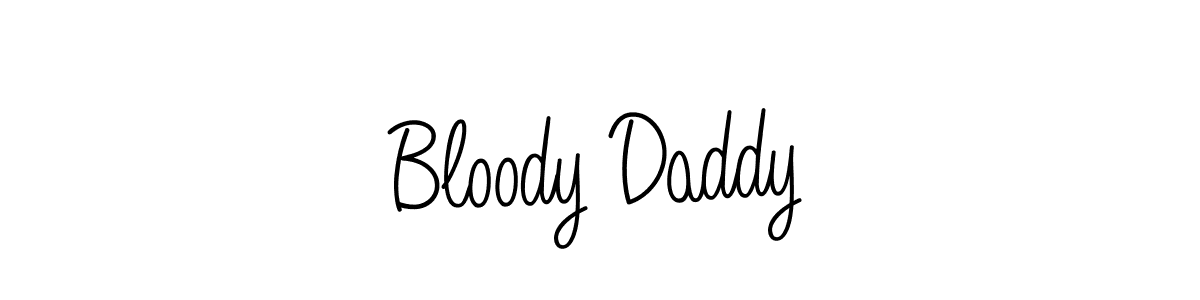 It looks lik you need a new signature style for name Bloody Daddy. Design unique handwritten (Angelique-Rose-font-FFP) signature with our free signature maker in just a few clicks. Bloody Daddy signature style 5 images and pictures png