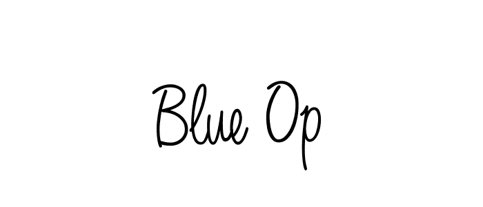 It looks lik you need a new signature style for name Blue Op. Design unique handwritten (Angelique-Rose-font-FFP) signature with our free signature maker in just a few clicks. Blue Op signature style 5 images and pictures png