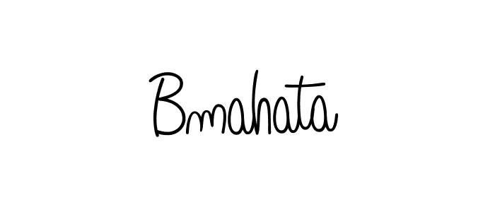 Make a beautiful signature design for name Bmahata. Use this online signature maker to create a handwritten signature for free. Bmahata signature style 5 images and pictures png