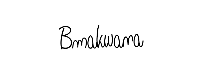 Also we have Bmakwana name is the best signature style. Create professional handwritten signature collection using Angelique-Rose-font-FFP autograph style. Bmakwana signature style 5 images and pictures png