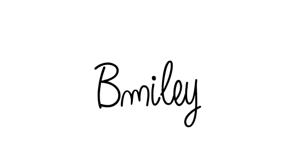 if you are searching for the best signature style for your name Bmiley. so please give up your signature search. here we have designed multiple signature styles  using Angelique-Rose-font-FFP. Bmiley signature style 5 images and pictures png