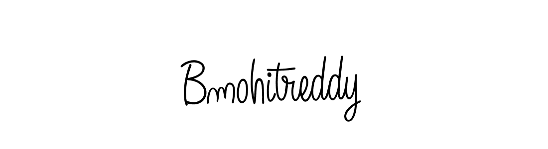 Make a beautiful signature design for name Bmohitreddy. Use this online signature maker to create a handwritten signature for free. Bmohitreddy signature style 5 images and pictures png