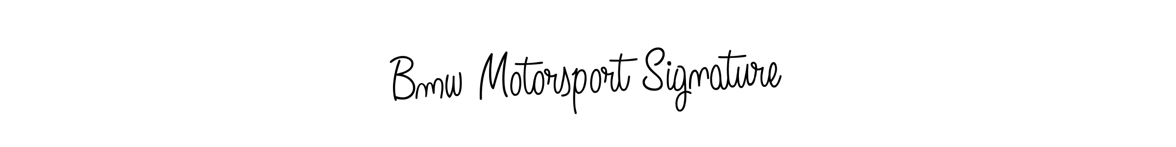 Create a beautiful signature design for name Bmw Motorsport Signature. With this signature (Angelique-Rose-font-FFP) fonts, you can make a handwritten signature for free. Bmw Motorsport Signature signature style 5 images and pictures png