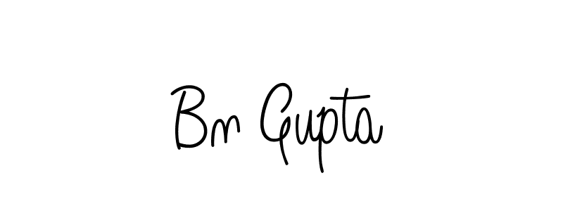 Check out images of Autograph of Bn Gupta name. Actor Bn Gupta Signature Style. Angelique-Rose-font-FFP is a professional sign style online. Bn Gupta signature style 5 images and pictures png