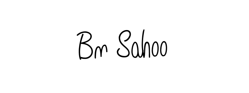 How to make Bn Sahoo signature? Angelique-Rose-font-FFP is a professional autograph style. Create handwritten signature for Bn Sahoo name. Bn Sahoo signature style 5 images and pictures png