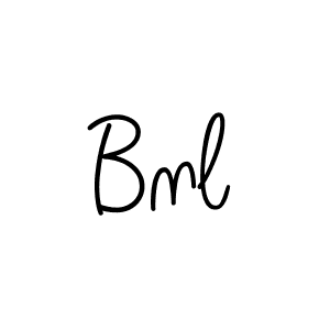 Use a signature maker to create a handwritten signature online. With this signature software, you can design (Angelique-Rose-font-FFP) your own signature for name Bnl. Bnl signature style 5 images and pictures png