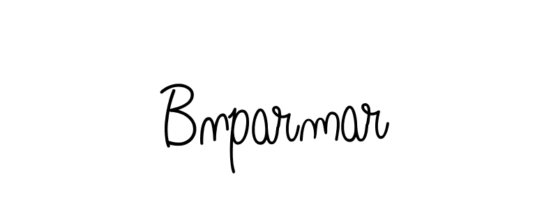 How to make Bnparmar signature? Angelique-Rose-font-FFP is a professional autograph style. Create handwritten signature for Bnparmar name. Bnparmar signature style 5 images and pictures png