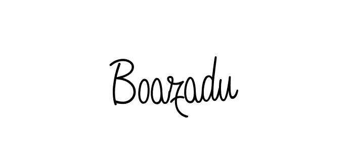 Boazadu stylish signature style. Best Handwritten Sign (Angelique-Rose-font-FFP) for my name. Handwritten Signature Collection Ideas for my name Boazadu. Boazadu signature style 5 images and pictures png