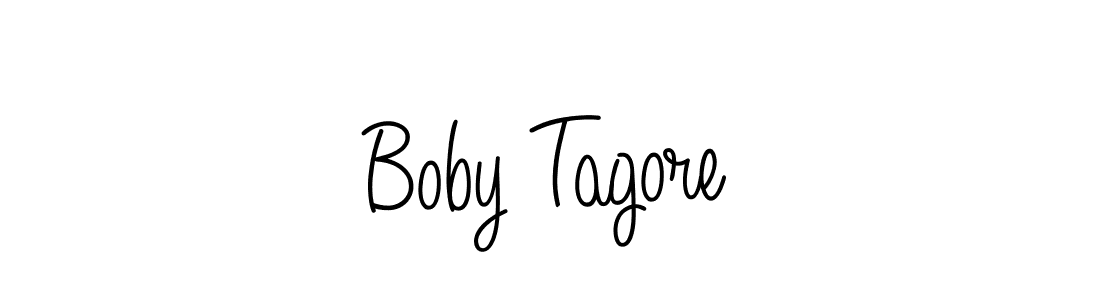 How to make Boby Tagore signature? Angelique-Rose-font-FFP is a professional autograph style. Create handwritten signature for Boby Tagore name. Boby Tagore signature style 5 images and pictures png