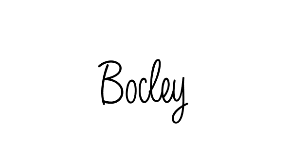 You should practise on your own different ways (Angelique-Rose-font-FFP) to write your name (Bocley) in signature. don't let someone else do it for you. Bocley signature style 5 images and pictures png