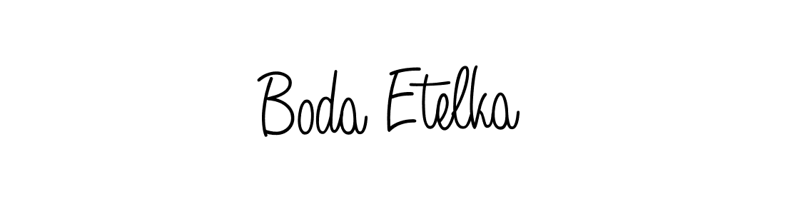 It looks lik you need a new signature style for name Boda Etelka. Design unique handwritten (Angelique-Rose-font-FFP) signature with our free signature maker in just a few clicks. Boda Etelka signature style 5 images and pictures png