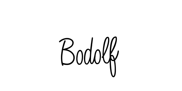 Design your own signature with our free online signature maker. With this signature software, you can create a handwritten (Angelique-Rose-font-FFP) signature for name Bodolf. Bodolf signature style 5 images and pictures png