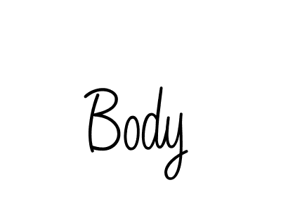 You should practise on your own different ways (Angelique-Rose-font-FFP) to write your name (Body) in signature. don't let someone else do it for you. Body signature style 5 images and pictures png