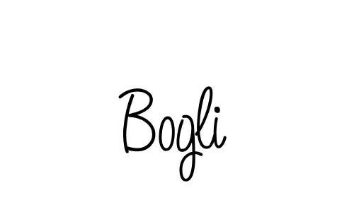 Make a beautiful signature design for name Bogli. Use this online signature maker to create a handwritten signature for free. Bogli signature style 5 images and pictures png