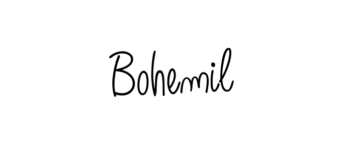 Angelique-Rose-font-FFP is a professional signature style that is perfect for those who want to add a touch of class to their signature. It is also a great choice for those who want to make their signature more unique. Get Bohemil name to fancy signature for free. Bohemil signature style 5 images and pictures png