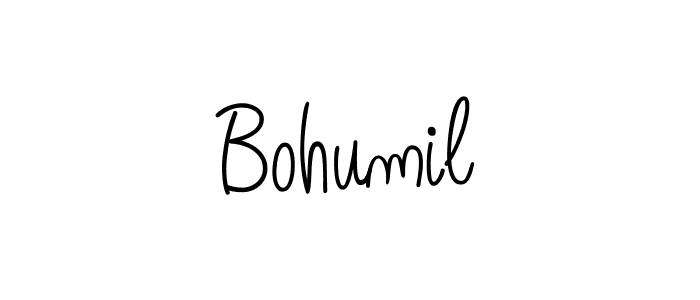 This is the best signature style for the Bohumil name. Also you like these signature font (Angelique-Rose-font-FFP). Mix name signature. Bohumil signature style 5 images and pictures png