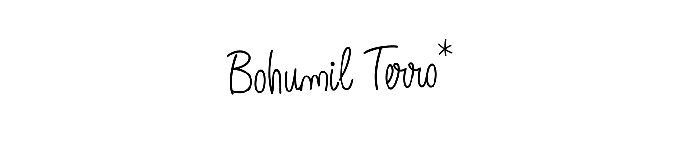 Make a short Bohumil Terro* signature style. Manage your documents anywhere anytime using Angelique-Rose-font-FFP. Create and add eSignatures, submit forms, share and send files easily. Bohumil Terro* signature style 5 images and pictures png