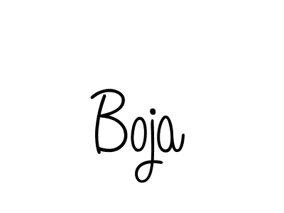 How to make Boja name signature. Use Angelique-Rose-font-FFP style for creating short signs online. This is the latest handwritten sign. Boja signature style 5 images and pictures png