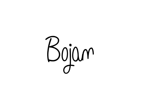 You should practise on your own different ways (Angelique-Rose-font-FFP) to write your name (Bojan) in signature. don't let someone else do it for you. Bojan signature style 5 images and pictures png