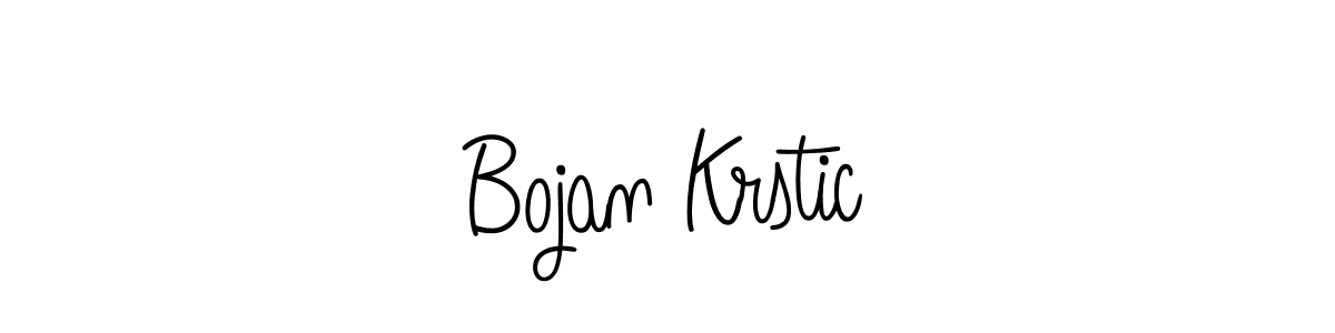if you are searching for the best signature style for your name Bojan Krstic. so please give up your signature search. here we have designed multiple signature styles  using Angelique-Rose-font-FFP. Bojan Krstic signature style 5 images and pictures png