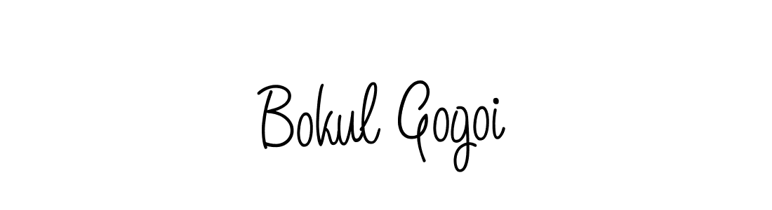 Similarly Angelique-Rose-font-FFP is the best handwritten signature design. Signature creator online .You can use it as an online autograph creator for name Bokul Gogoi. Bokul Gogoi signature style 5 images and pictures png