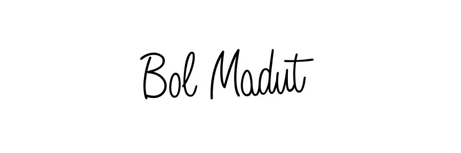 How to Draw Bol Madut signature style? Angelique-Rose-font-FFP is a latest design signature styles for name Bol Madut. Bol Madut signature style 5 images and pictures png