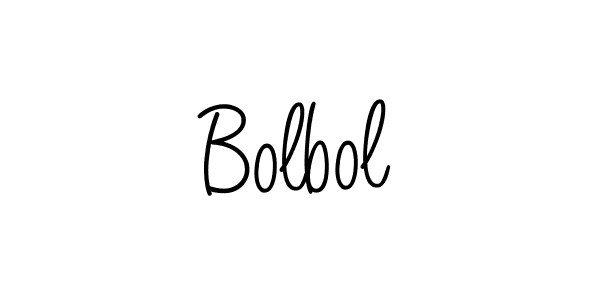 Once you've used our free online signature maker to create your best signature Angelique-Rose-font-FFP style, it's time to enjoy all of the benefits that Bolbol name signing documents. Bolbol signature style 5 images and pictures png